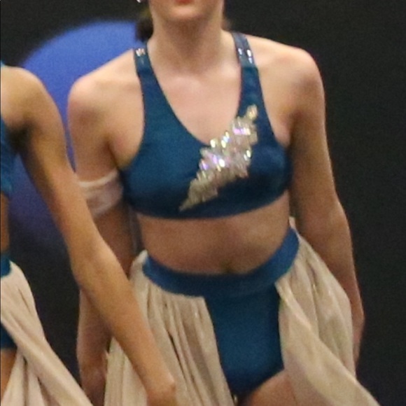 Custom 3-piece dance costume - Picture 2 of 11